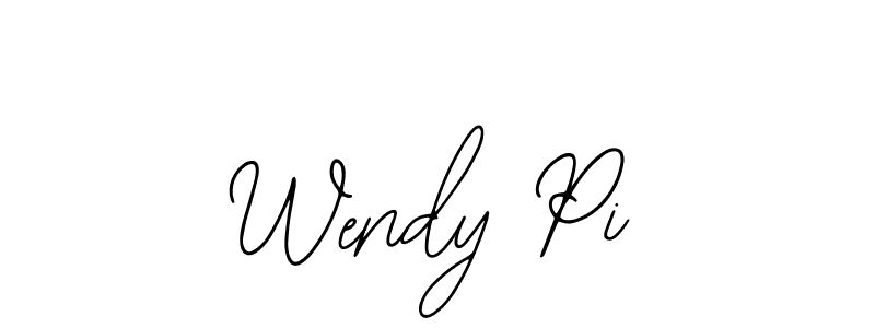 Create a beautiful signature design for name Wendy Pi. With this signature (Bearetta-2O07w) fonts, you can make a handwritten signature for free. Wendy Pi signature style 12 images and pictures png