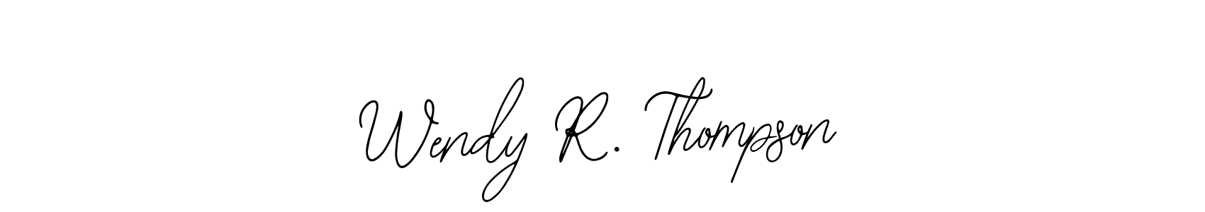 It looks lik you need a new signature style for name Wendy R. Thompson. Design unique handwritten (Bearetta-2O07w) signature with our free signature maker in just a few clicks. Wendy R. Thompson signature style 12 images and pictures png