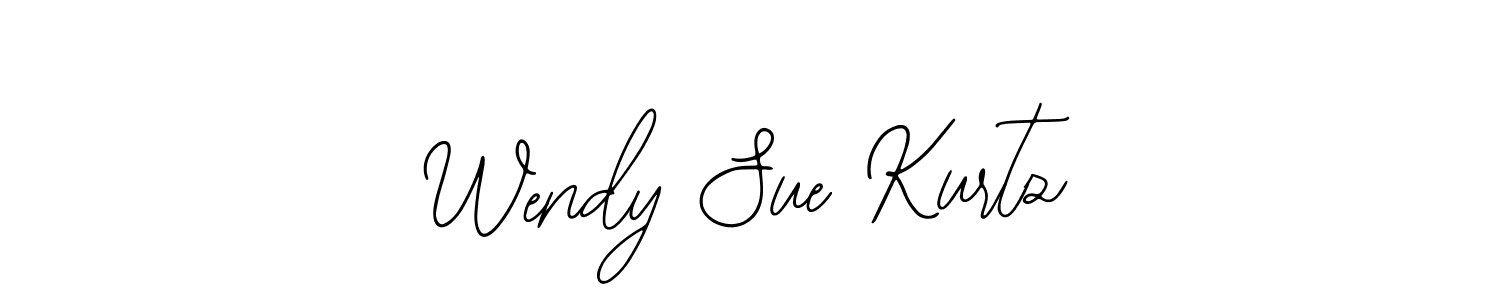Make a beautiful signature design for name Wendy Sue Kurtz. With this signature (Bearetta-2O07w) style, you can create a handwritten signature for free. Wendy Sue Kurtz signature style 12 images and pictures png