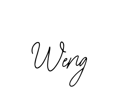 Weng stylish signature style. Best Handwritten Sign (Bearetta-2O07w) for my name. Handwritten Signature Collection Ideas for my name Weng. Weng signature style 12 images and pictures png