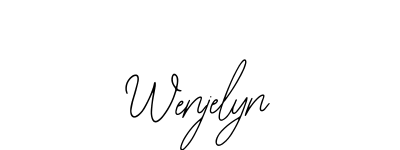 Design your own signature with our free online signature maker. With this signature software, you can create a handwritten (Bearetta-2O07w) signature for name Wenjelyn. Wenjelyn signature style 12 images and pictures png
