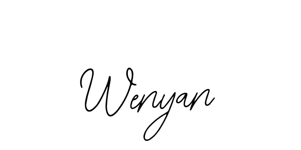 Make a beautiful signature design for name Wenyan. Use this online signature maker to create a handwritten signature for free. Wenyan signature style 12 images and pictures png