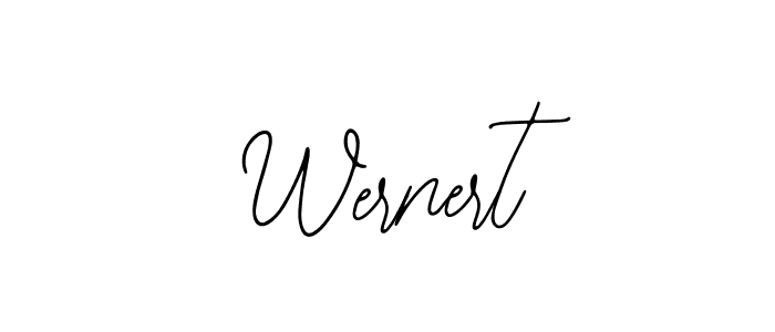 Design your own signature with our free online signature maker. With this signature software, you can create a handwritten (Bearetta-2O07w) signature for name Wernert. Wernert signature style 12 images and pictures png