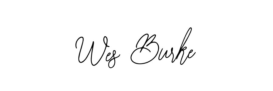 How to make Wes Burke signature? Bearetta-2O07w is a professional autograph style. Create handwritten signature for Wes Burke name. Wes Burke signature style 12 images and pictures png
