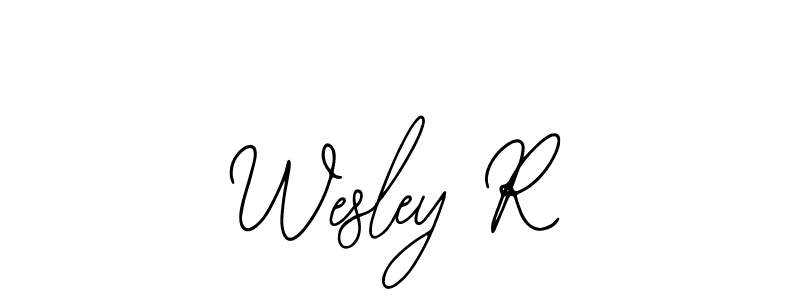 Also You can easily find your signature by using the search form. We will create Wesley R name handwritten signature images for you free of cost using Bearetta-2O07w sign style. Wesley R signature style 12 images and pictures png