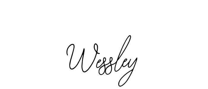 Create a beautiful signature design for name Wessley. With this signature (Bearetta-2O07w) fonts, you can make a handwritten signature for free. Wessley signature style 12 images and pictures png