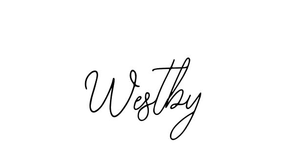You should practise on your own different ways (Bearetta-2O07w) to write your name (Westby) in signature. don't let someone else do it for you. Westby signature style 12 images and pictures png