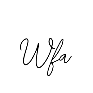 Similarly Bearetta-2O07w is the best handwritten signature design. Signature creator online .You can use it as an online autograph creator for name Wfa. Wfa signature style 12 images and pictures png