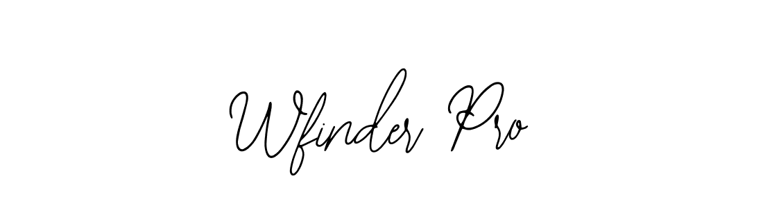 Create a beautiful signature design for name Wfinder Pro. With this signature (Bearetta-2O07w) fonts, you can make a handwritten signature for free. Wfinder Pro signature style 12 images and pictures png