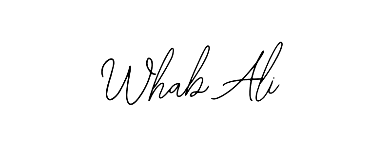 Make a short Whab Ali signature style. Manage your documents anywhere anytime using Bearetta-2O07w. Create and add eSignatures, submit forms, share and send files easily. Whab Ali signature style 12 images and pictures png