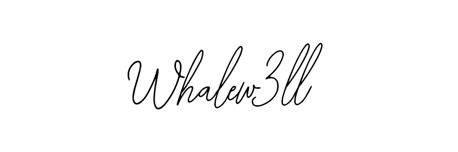 Also You can easily find your signature by using the search form. We will create Whalew3ll name handwritten signature images for you free of cost using Bearetta-2O07w sign style. Whalew3ll signature style 12 images and pictures png