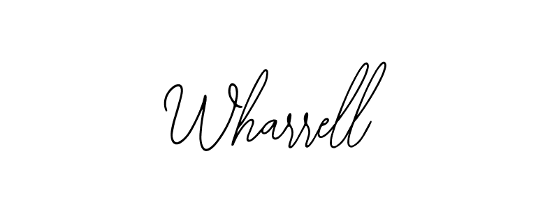 Similarly Bearetta-2O07w is the best handwritten signature design. Signature creator online .You can use it as an online autograph creator for name Wharrell. Wharrell signature style 12 images and pictures png