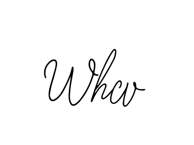 The best way (Bearetta-2O07w) to make a short signature is to pick only two or three words in your name. The name Whcv include a total of six letters. For converting this name. Whcv signature style 12 images and pictures png