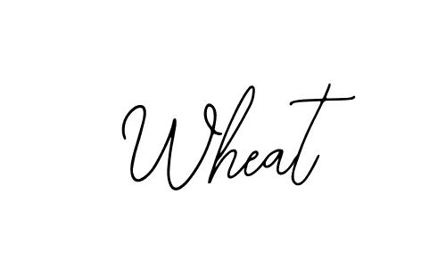 Wheat stylish signature style. Best Handwritten Sign (Bearetta-2O07w) for my name. Handwritten Signature Collection Ideas for my name Wheat. Wheat signature style 12 images and pictures png