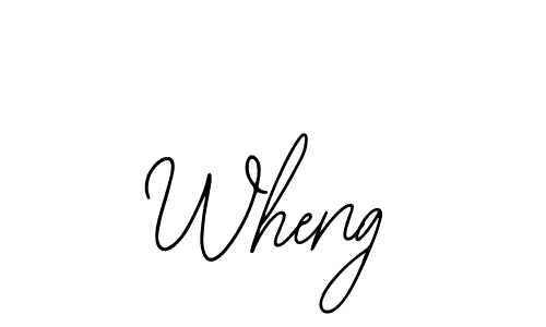 Similarly Bearetta-2O07w is the best handwritten signature design. Signature creator online .You can use it as an online autograph creator for name Wheng. Wheng signature style 12 images and pictures png