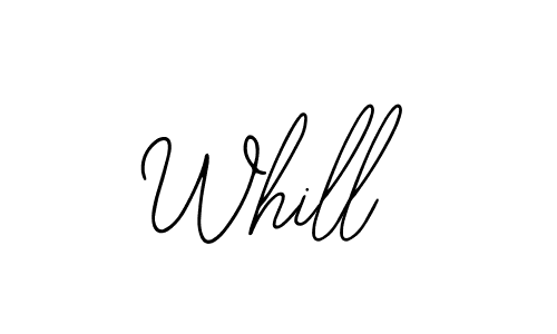 The best way (Bearetta-2O07w) to make a short signature is to pick only two or three words in your name. The name Whill include a total of six letters. For converting this name. Whill signature style 12 images and pictures png