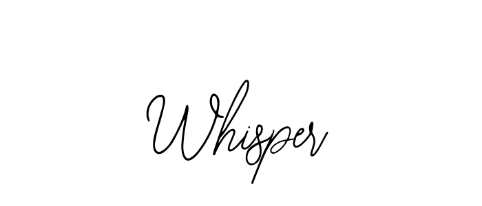 Best and Professional Signature Style for Whisper. Bearetta-2O07w Best Signature Style Collection. Whisper signature style 12 images and pictures png