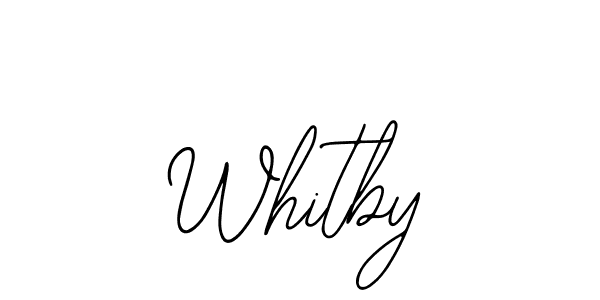 How to make Whitby signature? Bearetta-2O07w is a professional autograph style. Create handwritten signature for Whitby name. Whitby signature style 12 images and pictures png