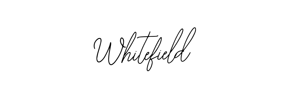 How to make Whitefield signature? Bearetta-2O07w is a professional autograph style. Create handwritten signature for Whitefield name. Whitefield signature style 12 images and pictures png