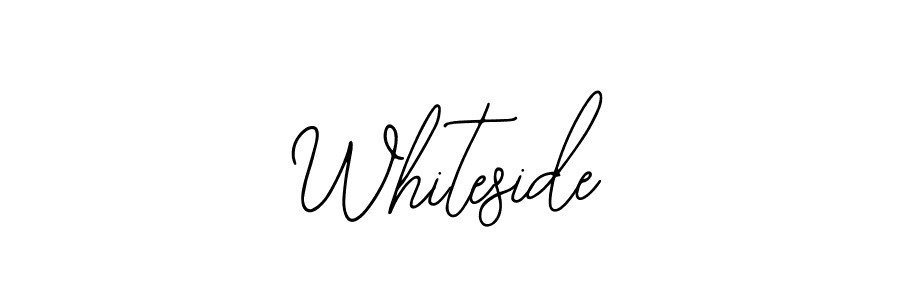 Make a short Whiteside signature style. Manage your documents anywhere anytime using Bearetta-2O07w. Create and add eSignatures, submit forms, share and send files easily. Whiteside signature style 12 images and pictures png