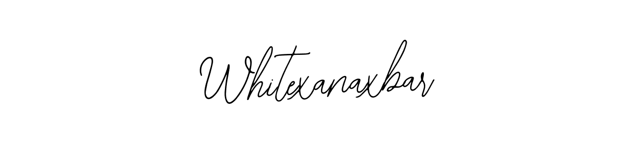 Also we have Whitexanaxbar name is the best signature style. Create professional handwritten signature collection using Bearetta-2O07w autograph style. Whitexanaxbar signature style 12 images and pictures png