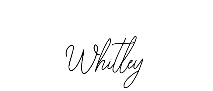 How to make Whitley signature? Bearetta-2O07w is a professional autograph style. Create handwritten signature for Whitley name. Whitley signature style 12 images and pictures png