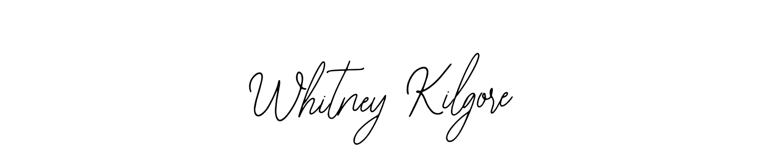 Whitney Kilgore stylish signature style. Best Handwritten Sign (Bearetta-2O07w) for my name. Handwritten Signature Collection Ideas for my name Whitney Kilgore. Whitney Kilgore signature style 12 images and pictures png