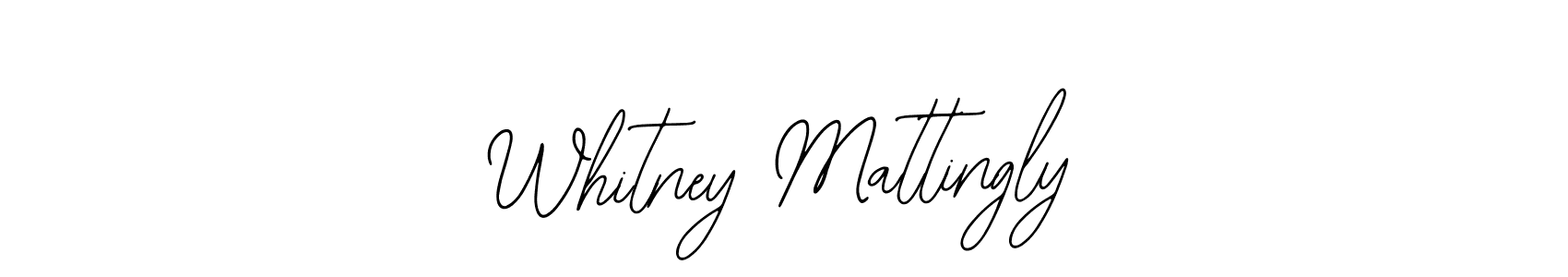 You can use this online signature creator to create a handwritten signature for the name Whitney Mattingly. This is the best online autograph maker. Whitney Mattingly signature style 12 images and pictures png