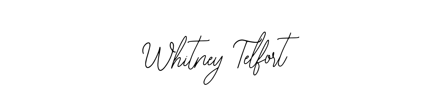 Make a short Whitney Telfort signature style. Manage your documents anywhere anytime using Bearetta-2O07w. Create and add eSignatures, submit forms, share and send files easily. Whitney Telfort signature style 12 images and pictures png