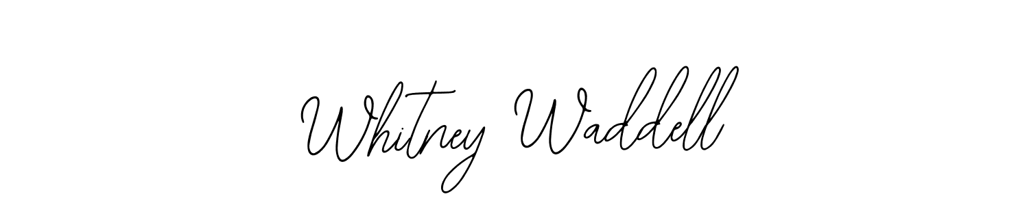 Make a short Whitney Waddell signature style. Manage your documents anywhere anytime using Bearetta-2O07w. Create and add eSignatures, submit forms, share and send files easily. Whitney Waddell signature style 12 images and pictures png