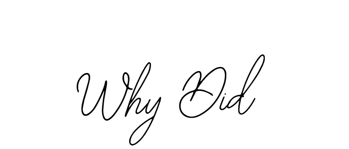 Make a beautiful signature design for name Why Did. Use this online signature maker to create a handwritten signature for free. Why Did signature style 12 images and pictures png