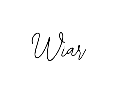 Make a beautiful signature design for name Wiar. With this signature (Bearetta-2O07w) style, you can create a handwritten signature for free. Wiar signature style 12 images and pictures png