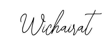 Discover the perfect balance of readability and style for Wichairat with Bearetta-2O07w font. Create your dream signature today. Wichairat signature style 12 images and pictures png
