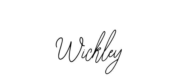 Use a signature maker to create a handwritten signature online. With this signature software, you can design (Bearetta-2O07w) your own signature for name Wickley. Wickley signature style 12 images and pictures png