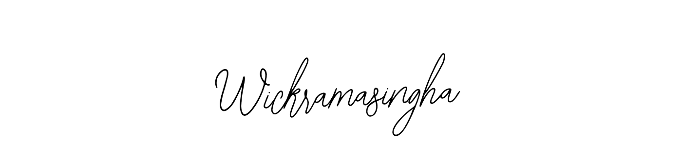 Similarly Bearetta-2O07w is the best handwritten signature design. Signature creator online .You can use it as an online autograph creator for name Wickramasingha. Wickramasingha signature style 12 images and pictures png