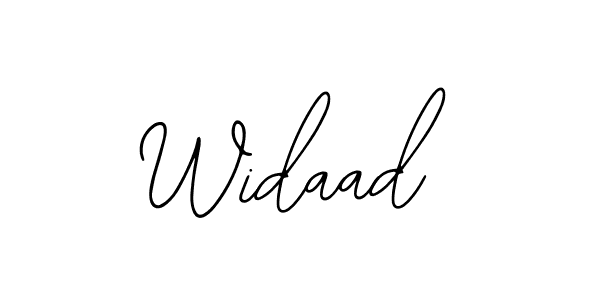 Use a signature maker to create a handwritten signature online. With this signature software, you can design (Bearetta-2O07w) your own signature for name Widaad. Widaad signature style 12 images and pictures png