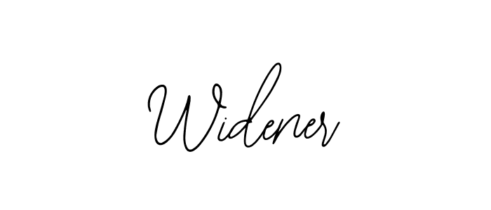 You should practise on your own different ways (Bearetta-2O07w) to write your name (Widener) in signature. don't let someone else do it for you. Widener signature style 12 images and pictures png