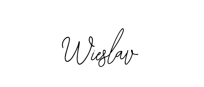 The best way (Bearetta-2O07w) to make a short signature is to pick only two or three words in your name. The name Wieslav include a total of six letters. For converting this name. Wieslav signature style 12 images and pictures png