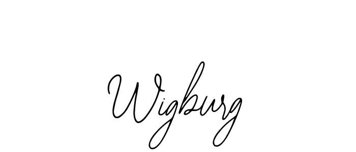 Use a signature maker to create a handwritten signature online. With this signature software, you can design (Bearetta-2O07w) your own signature for name Wigburg. Wigburg signature style 12 images and pictures png