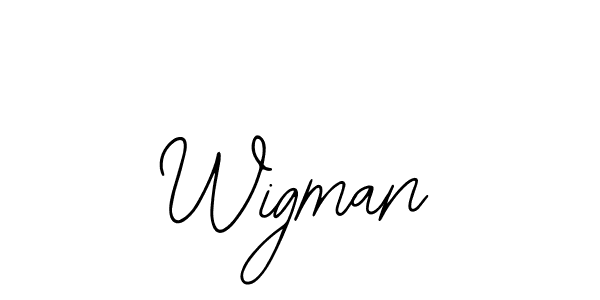 The best way (Bearetta-2O07w) to make a short signature is to pick only two or three words in your name. The name Wigman include a total of six letters. For converting this name. Wigman signature style 12 images and pictures png