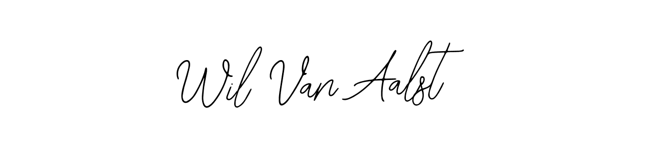 You should practise on your own different ways (Bearetta-2O07w) to write your name (Wil Van Aalst) in signature. don't let someone else do it for you. Wil Van Aalst signature style 12 images and pictures png