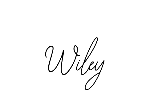 How to make Wiley signature? Bearetta-2O07w is a professional autograph style. Create handwritten signature for Wiley name. Wiley signature style 12 images and pictures png