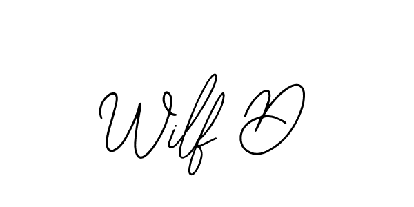 It looks lik you need a new signature style for name Wilf D. Design unique handwritten (Bearetta-2O07w) signature with our free signature maker in just a few clicks. Wilf D signature style 12 images and pictures png