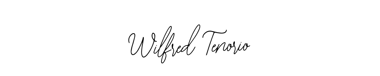 if you are searching for the best signature style for your name Wilfred Tenorio. so please give up your signature search. here we have designed multiple signature styles  using Bearetta-2O07w. Wilfred Tenorio signature style 12 images and pictures png