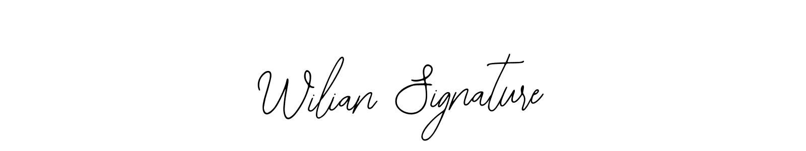 It looks lik you need a new signature style for name Wilian Signature. Design unique handwritten (Bearetta-2O07w) signature with our free signature maker in just a few clicks. Wilian Signature signature style 12 images and pictures png