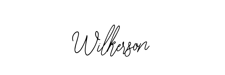 Make a beautiful signature design for name Wilkerson. With this signature (Bearetta-2O07w) style, you can create a handwritten signature for free. Wilkerson signature style 12 images and pictures png