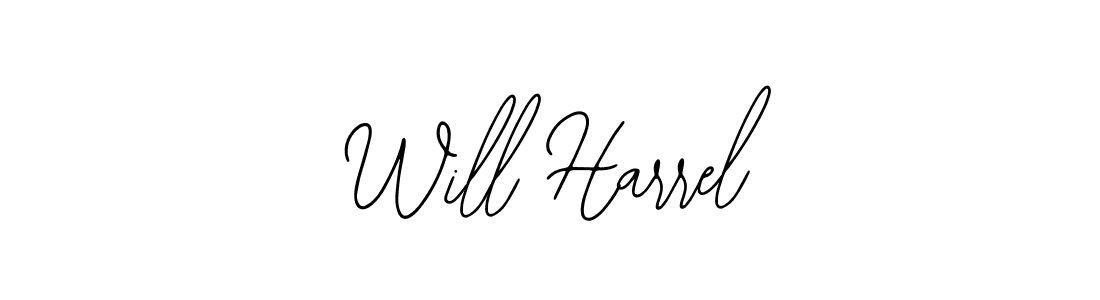Design your own signature with our free online signature maker. With this signature software, you can create a handwritten (Bearetta-2O07w) signature for name Will Harrel. Will Harrel signature style 12 images and pictures png