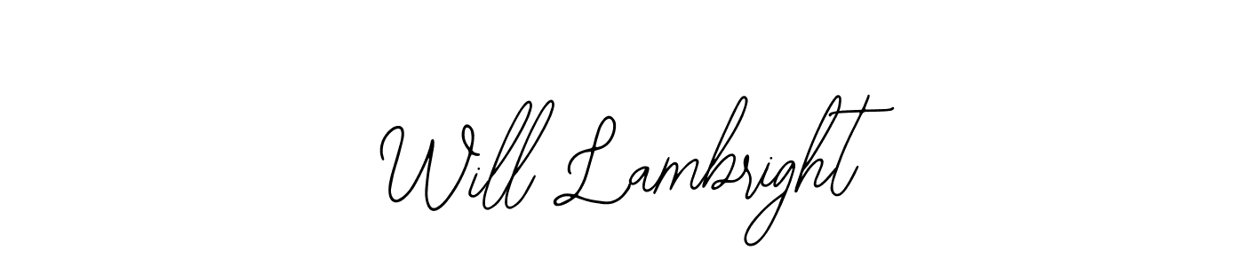The best way (Bearetta-2O07w) to make a short signature is to pick only two or three words in your name. The name Will Lambright include a total of six letters. For converting this name. Will Lambright signature style 12 images and pictures png