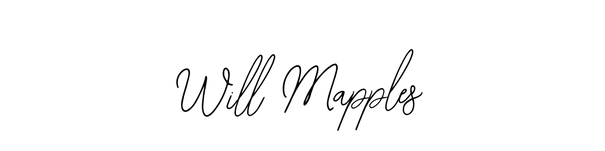 The best way (Bearetta-2O07w) to make a short signature is to pick only two or three words in your name. The name Will Mapples include a total of six letters. For converting this name. Will Mapples signature style 12 images and pictures png