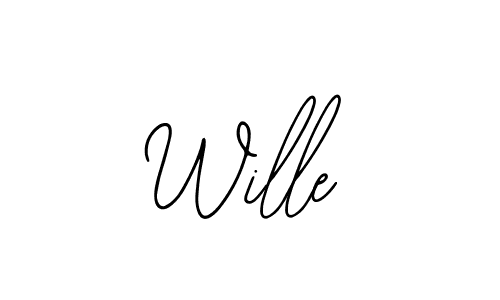 Similarly Bearetta-2O07w is the best handwritten signature design. Signature creator online .You can use it as an online autograph creator for name Wille. Wille signature style 12 images and pictures png